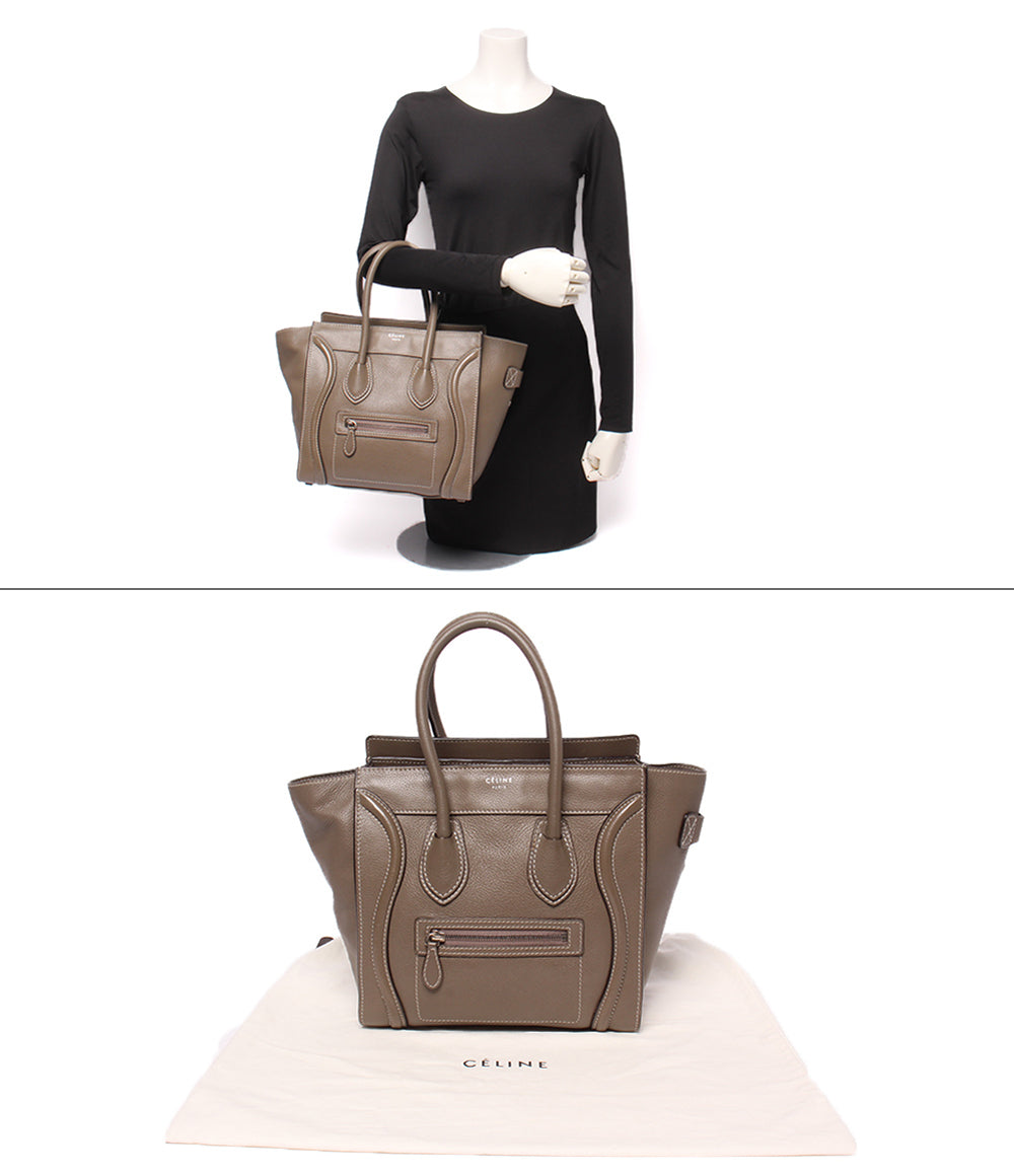 CELINE ハンドバッグ トートバッグ ラゲージ マイクロ レディース セリーヌ