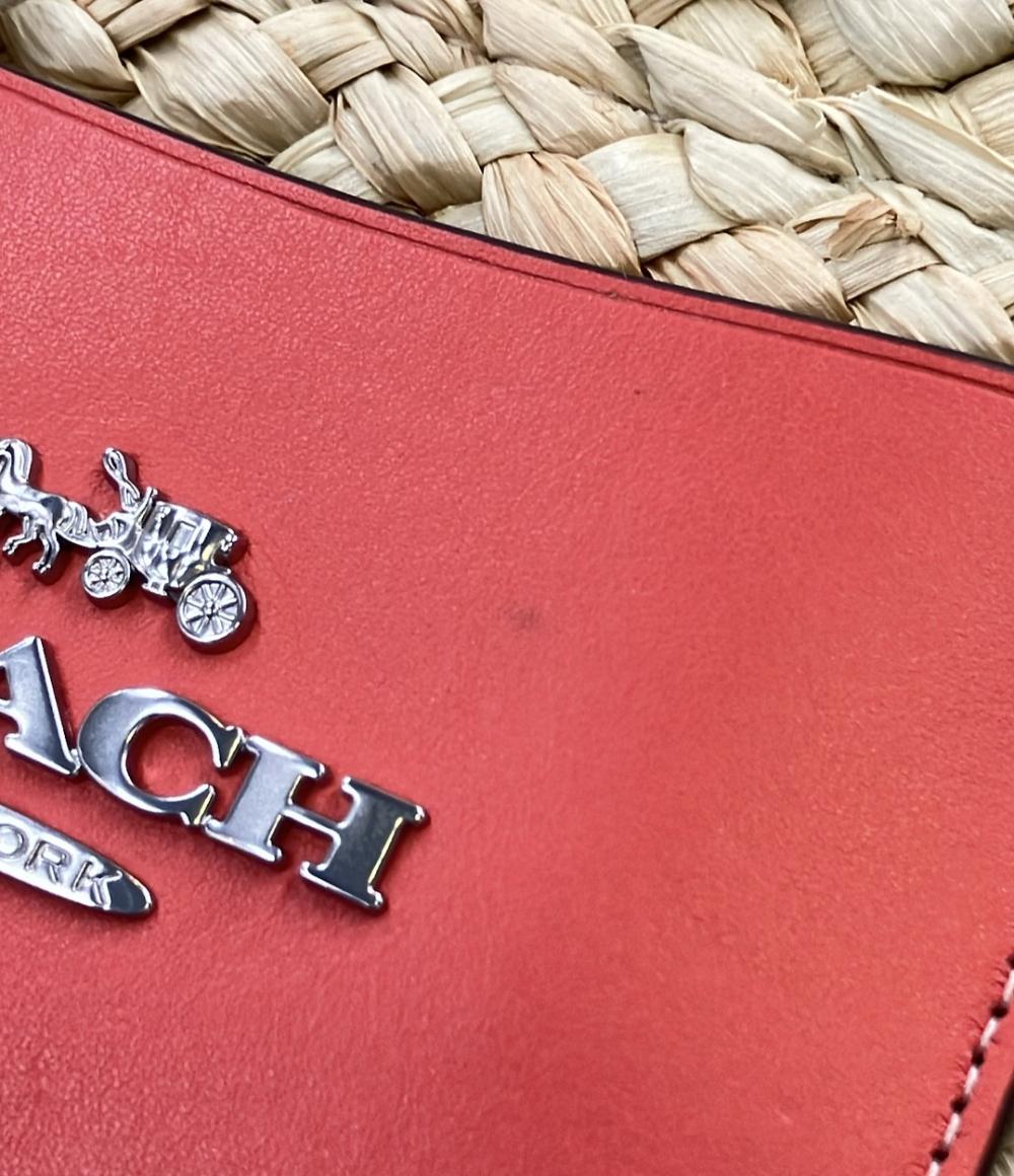 COACH 2WAY ハンドバッグ ショルダーバッグ 斜め掛け かごバッグ CJ519 レディース コーチ