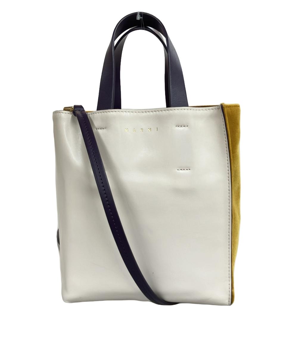 マルニ 2wayハンドバック ショルダーバッグ 斜め掛け レディース MARNI 