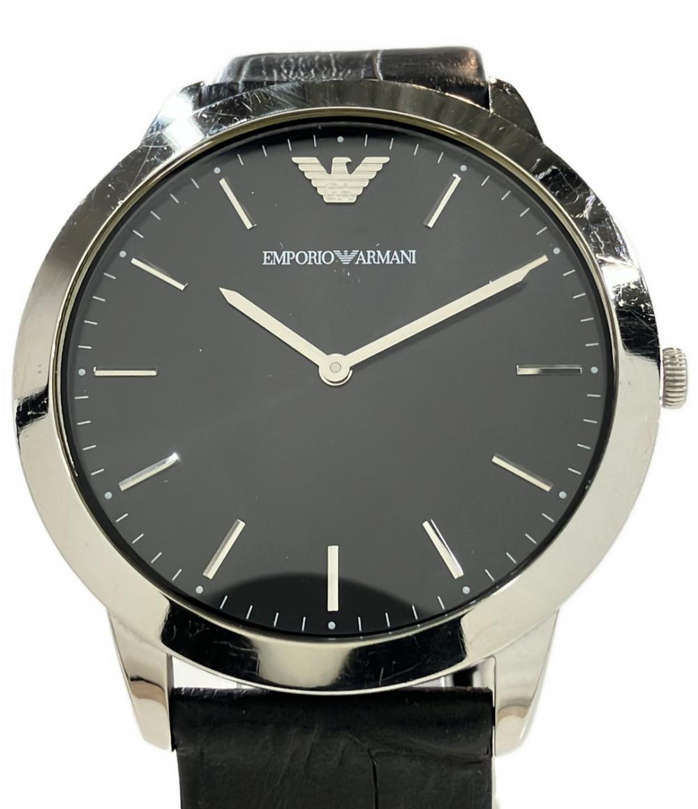 エンポリオアルマーニ　腕時計　AR11264/ブラックステンレスベルト エンポリオアルマーニ 腕時計 AR11264/ブラックステンレスベルト
