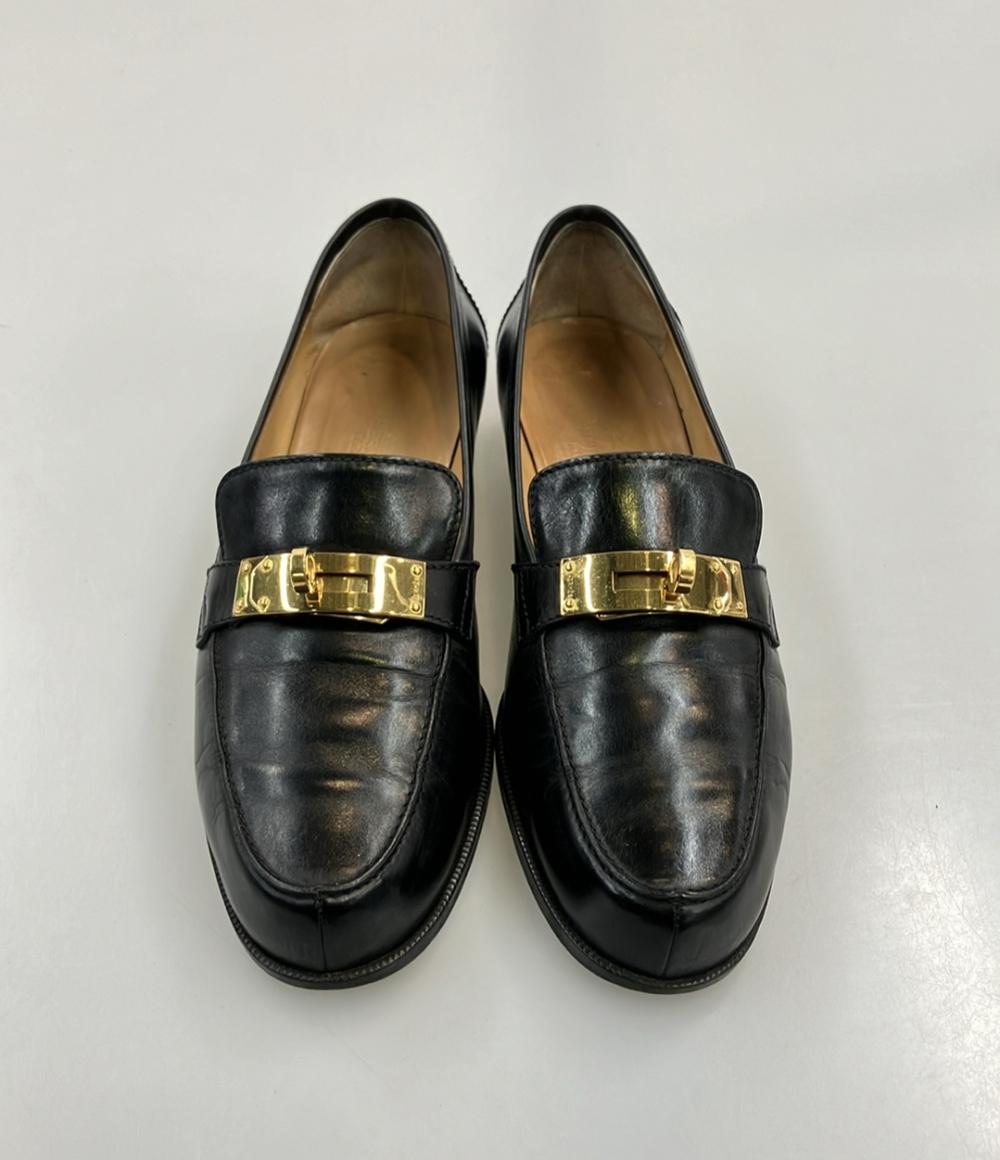 HERMES ローファー ケリー レディース SIZE 37 1/2 (24.5cm) エルメス