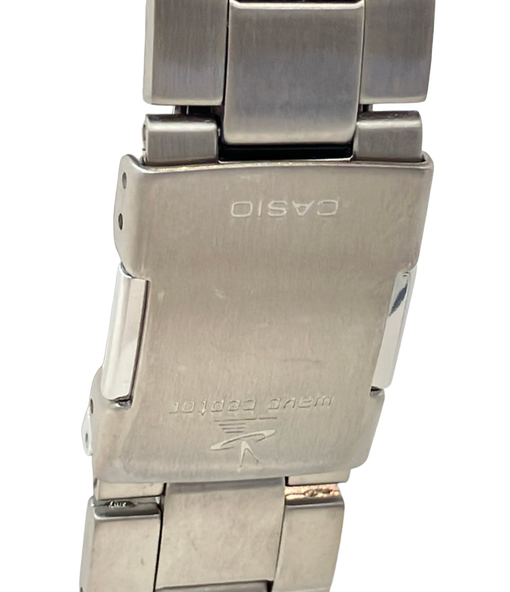 美品 CASIO 腕時計 ウェーブセプター wave cepter ソーラー WVQ-500TDJ メンズ カシオ