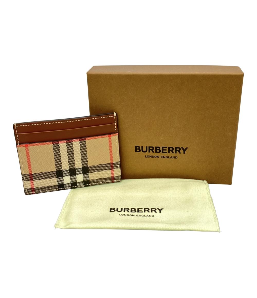 美品 バーバリー カードケース メンズ BURBERRY