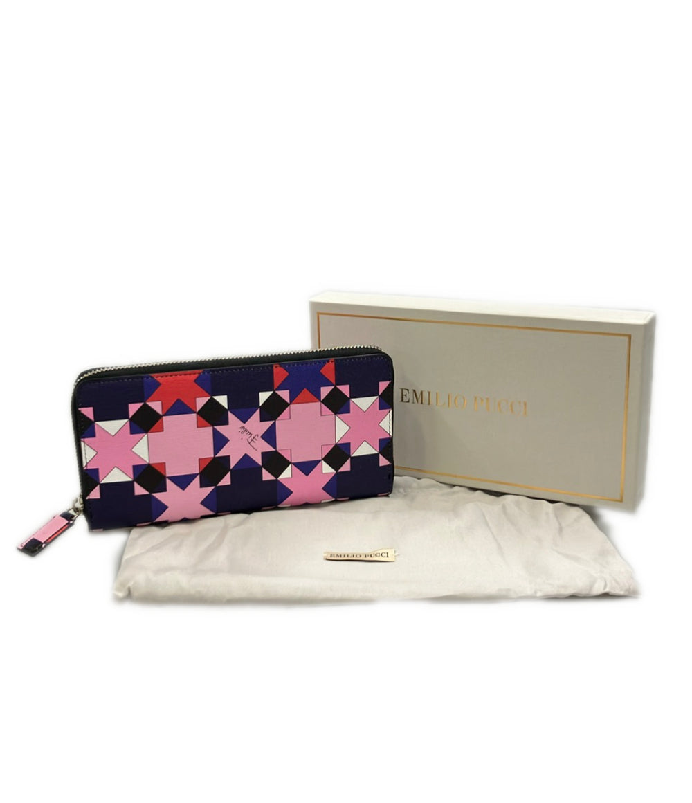 Emilio Pucci ラウンドファスナー長財布 レディース エミリオ・プッチ