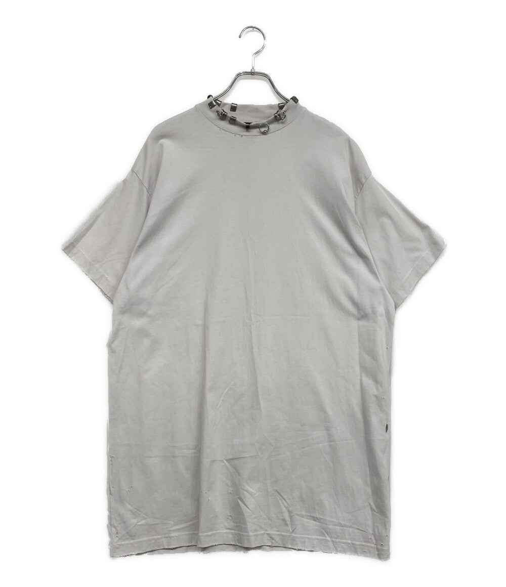 バレンシアガ 半袖Tシャツ Pierced T-Shirt 2023AW メンズ SIZE L