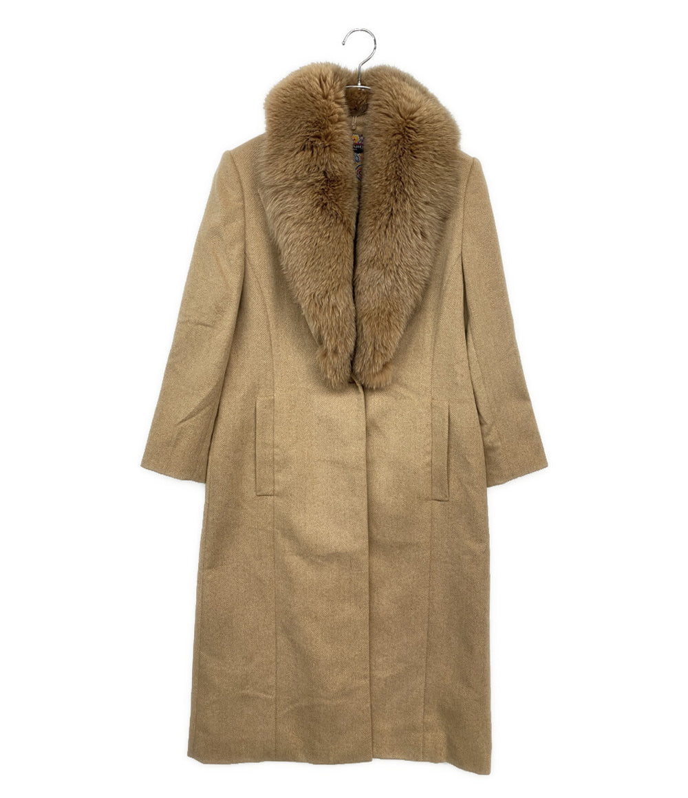 レオナール コート ベージュ 0328356 レディース SIZE 9AR LEONARD 