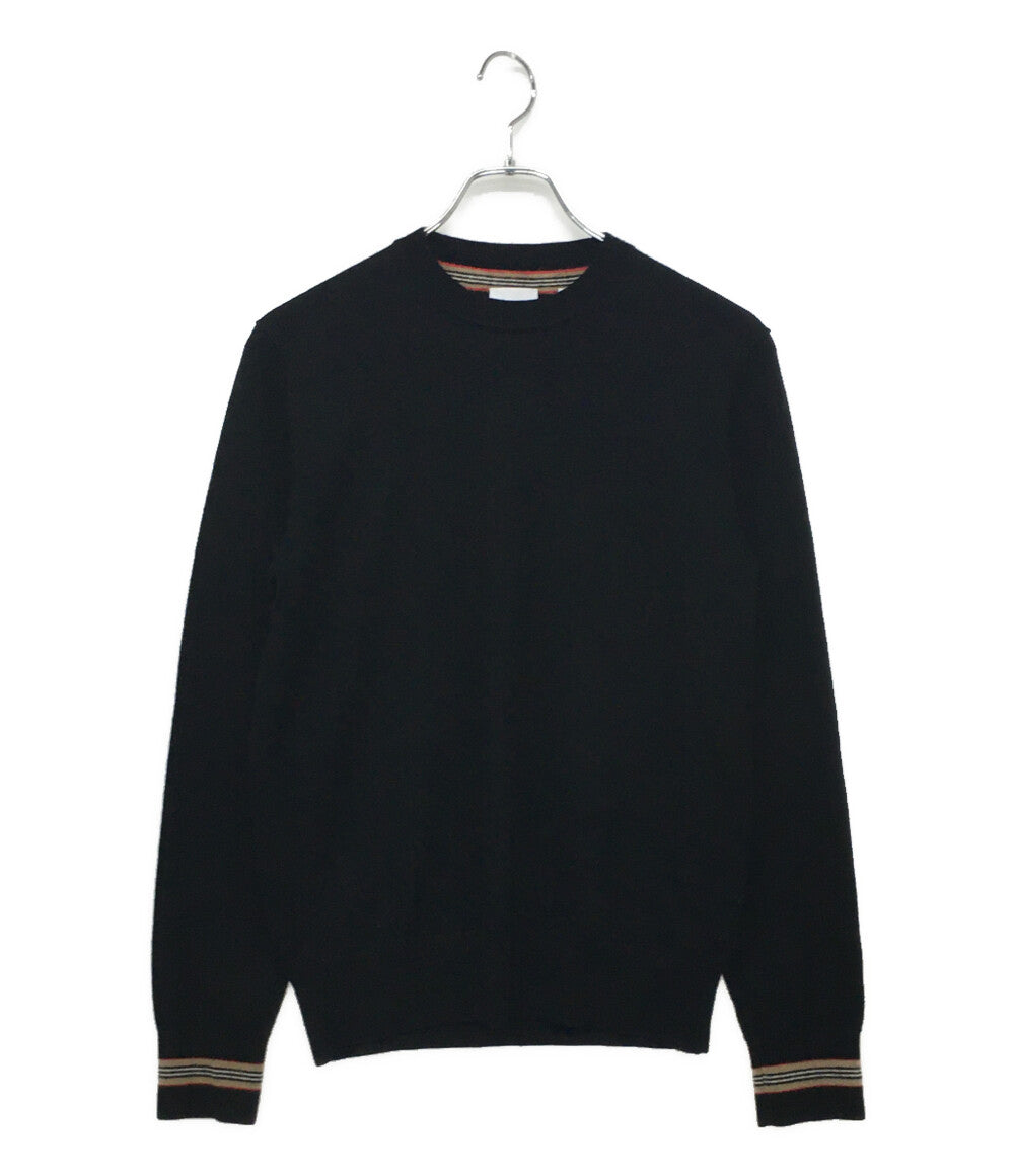 BURBERRY ニット アイコンストライプパネルセーター メンズ SIZE M