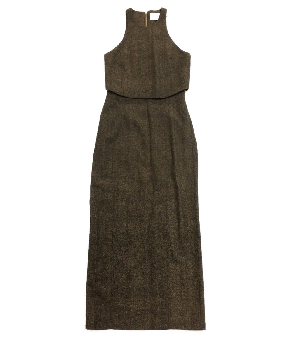 美品 CLANE セットアップ ノースリーブ スカート 17112-5252 美品 CLANE セットアップ ノースリーブ スカート 17112-5252