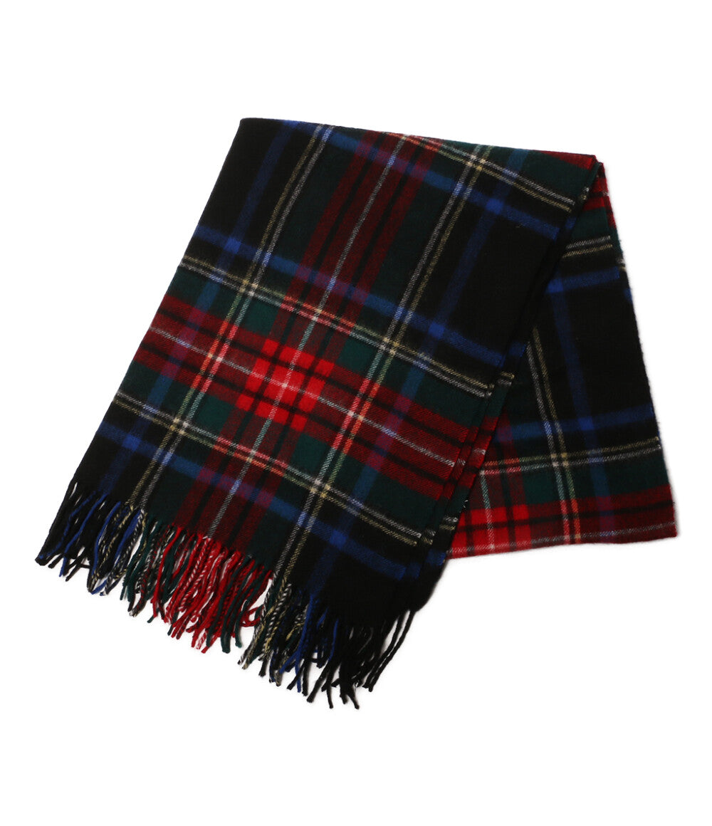 ジョンストンズオブエルガン カシミヤストール ハウスチェック