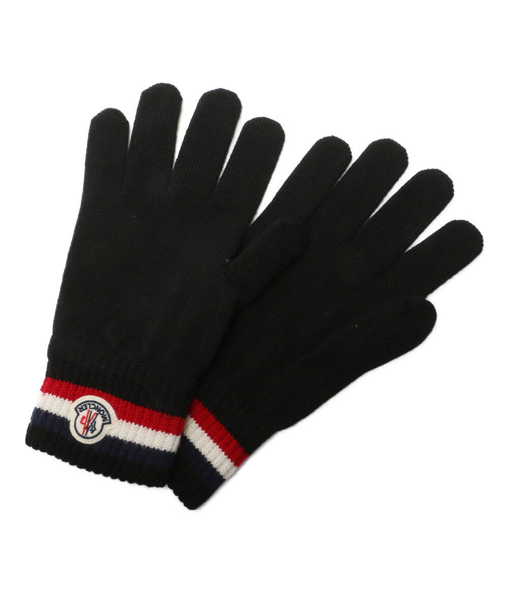 モンクレール　グローブ　手袋　サイズM 美品 MONCLER 手袋 トリコロールグローブ メンズ SIZE M モンクレール