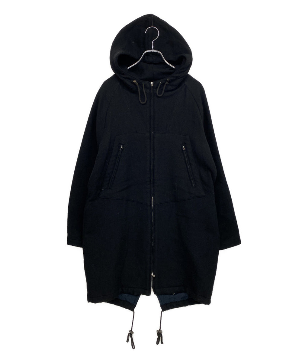 MARNI コート ブラック ジップアップコート 13AW W13JKMA020U00TW571