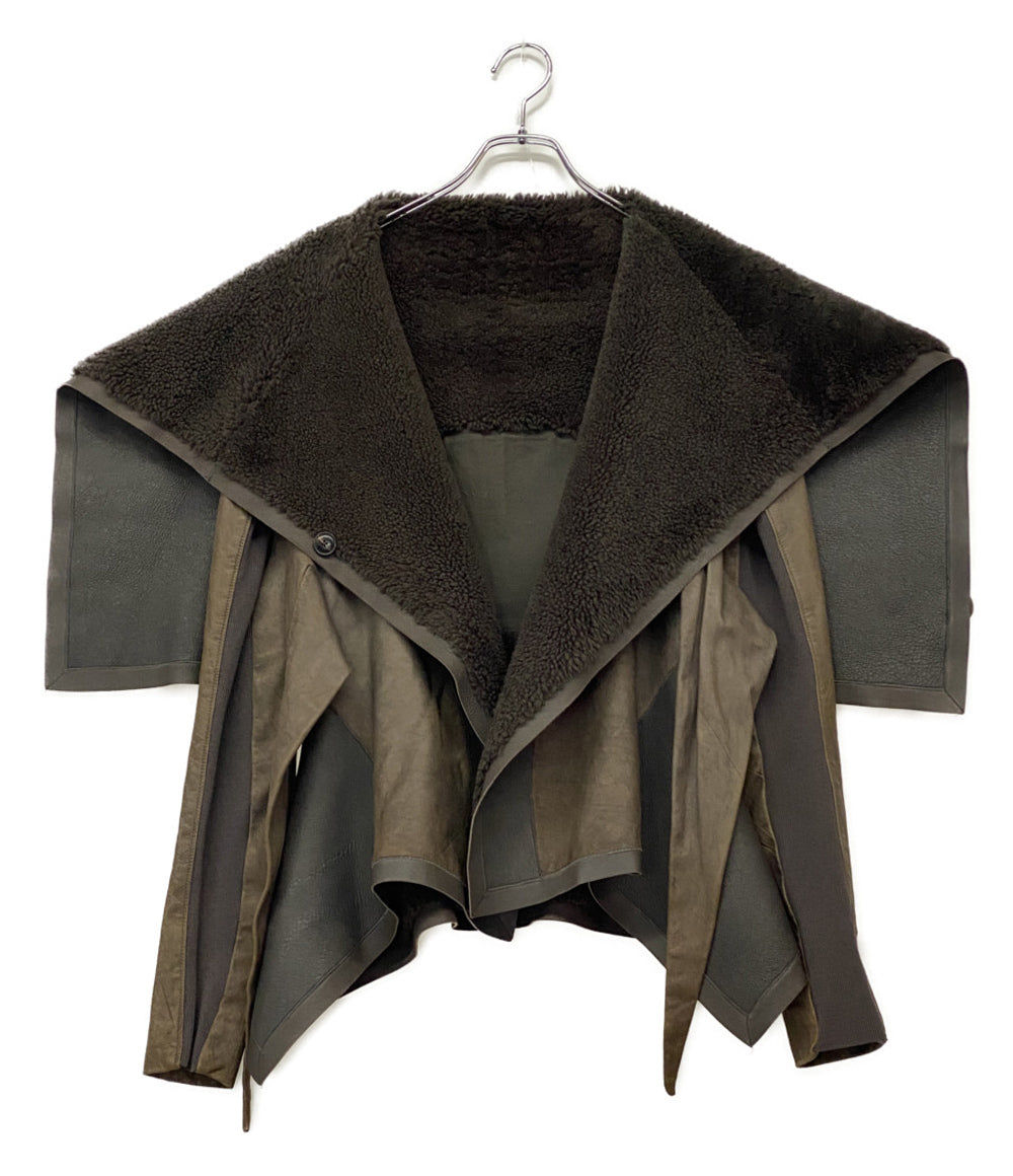 RICK OWENS Archive 変形ムートンジャケット レディース SIZE 38