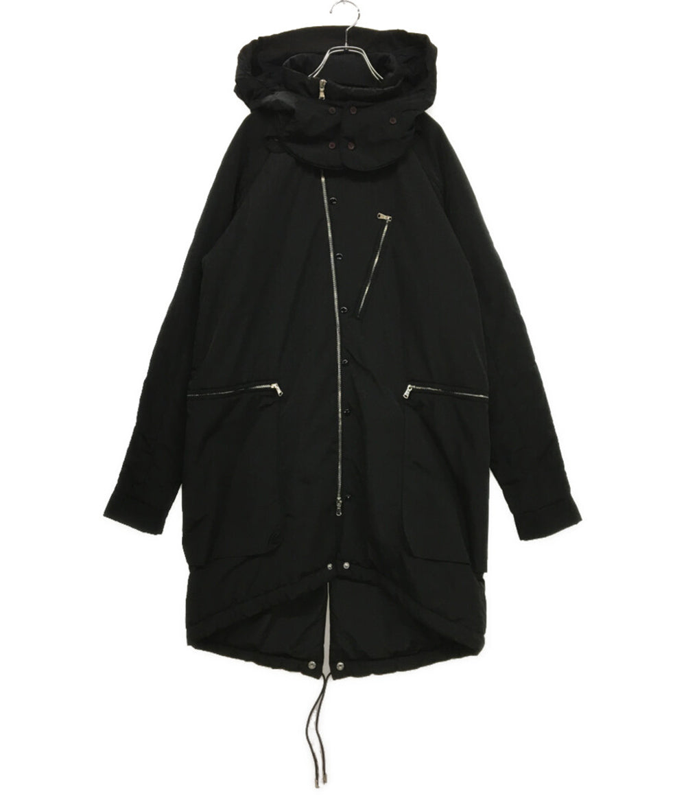 DIESEL BLACK GOLD ミリタリー中綿コート ブラック メンズ SIZE 48