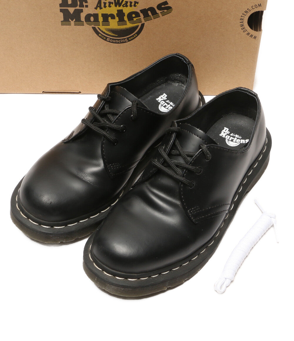 Dr.Martens 1461 ホワイトステッチ 3 ホール シューズ ブラック 24757