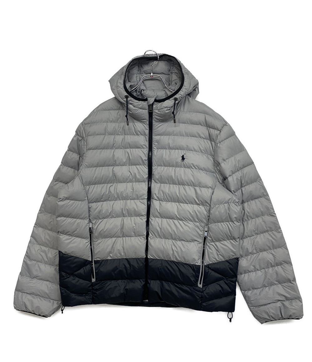 美品 POLO RALPH LAUREN 中綿コート フーディ グレー レディース SIZE  