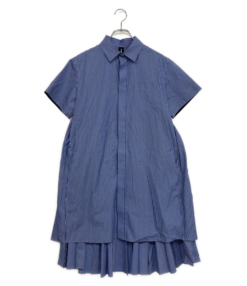 美品 サカイ Sacai さくらんぼ刺繍 チュニック ワンピース ニット レース sacai 半袖ワンピース 25-07761 レディース SIZE 1 サカイ – Rehello