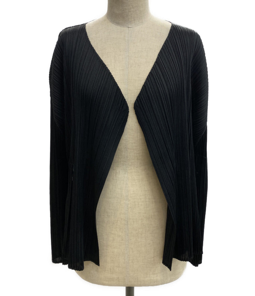 PLEATS PLEASE カーディガン ブラック PP01-J0843 レディース PLEATS PLEASE カーディガン ブラック PP01-J0843 レディース