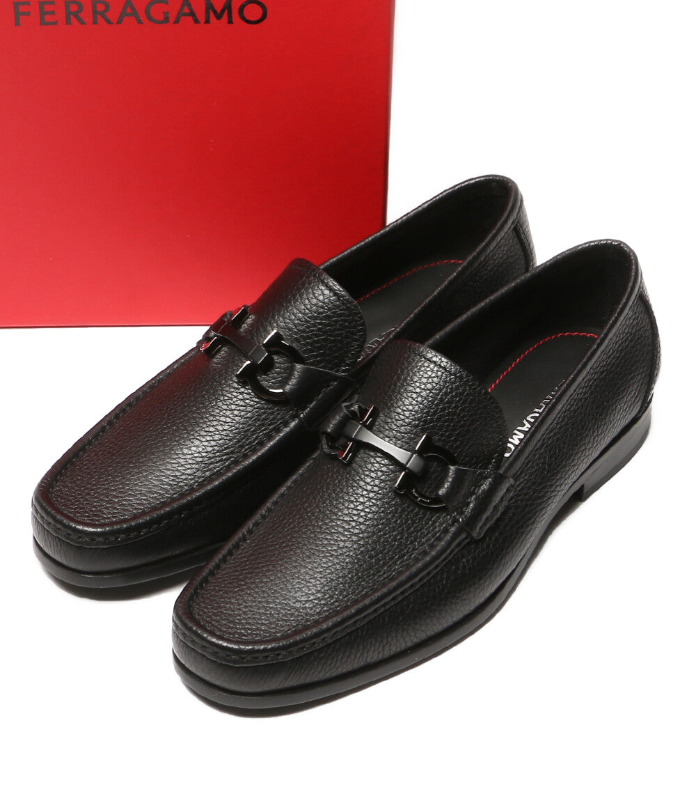 美品 Salvatore Ferragamo ガンチーニ ローファー ZT BLK メンズ 美品 Salvatore Ferragamo ガンチーニ ローファー ZT BLK メンズ