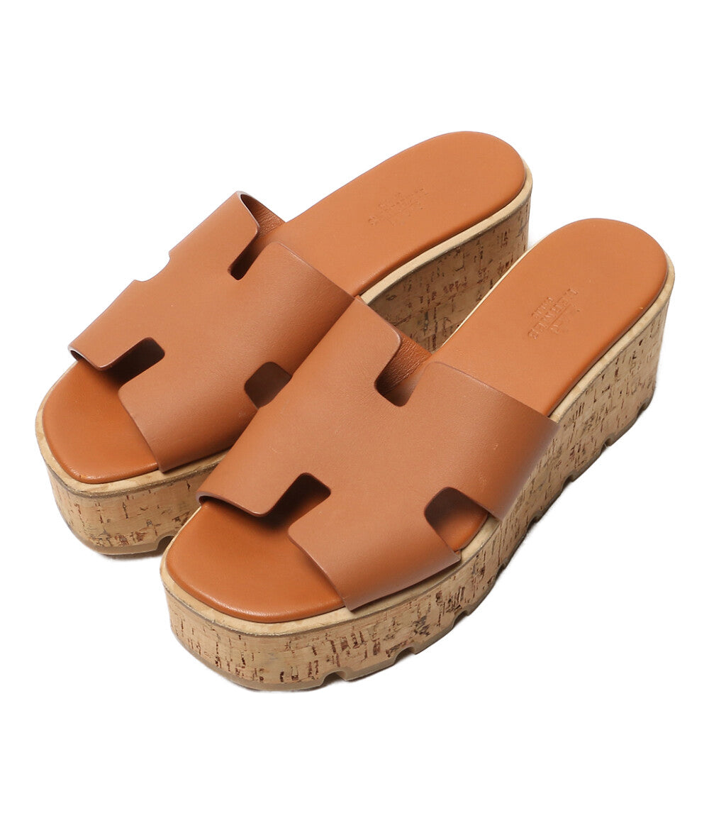 HERMES サンダル エズ30 37 ナチュラル レディース SIZE 37 HERMES サンダル エズ30 37 ナチュラル レディース SIZE 37