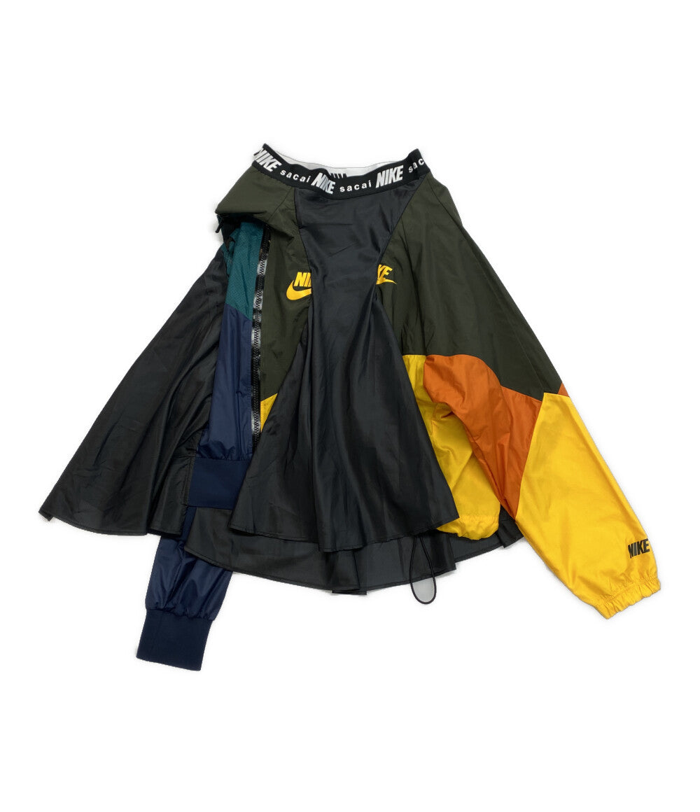 sacai×NIKE ナイキ 再構築スカート CD6299-010 レディース SIZE sacai×NIKE ナイキ 再構築スカート CD6299-010 レディース SIZE