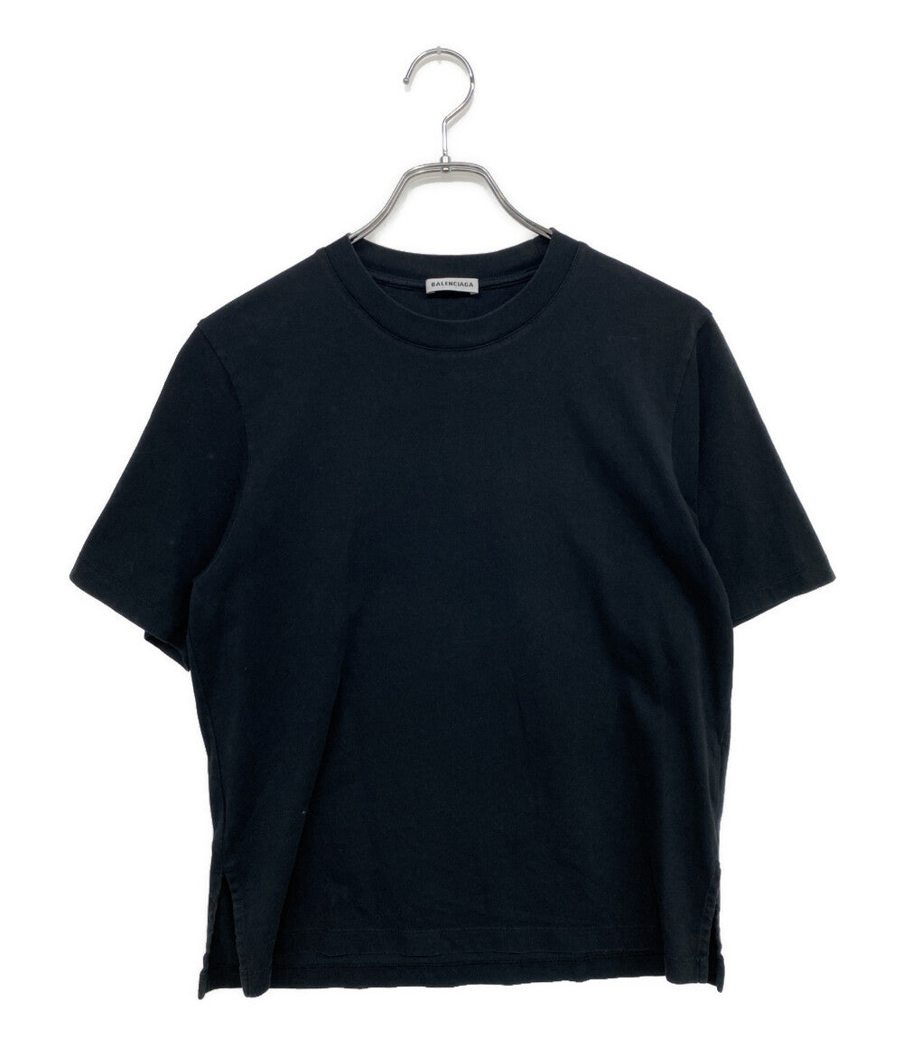 BALENCIAGA 半袖Tシャツ 背中ロゴ ブラック系 メンズ SIZE M