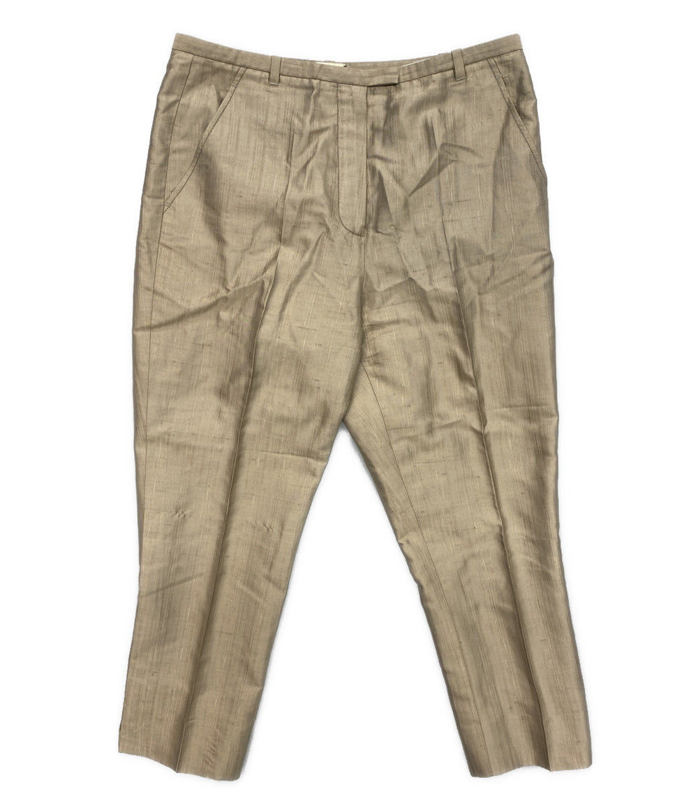 HERMES パンツ シルク pt324 ゴルチェ期 レディース SIZE 36 エルメス