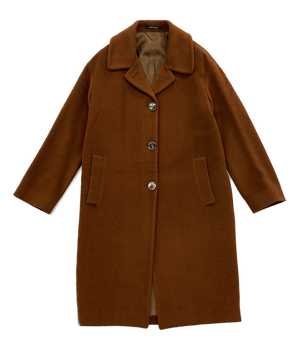 TAGLIATORE ブラウン ベスト　ウール　アルパカ　５０サイズ TAGLIATORE コート ブラウン アルパカ レディース SIZE 40