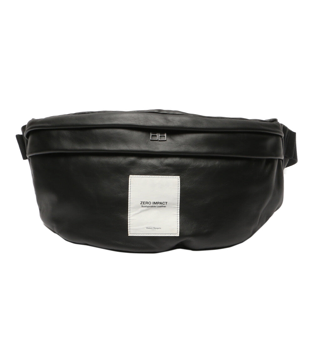 正規店購入　Maison Margiela ボディバッグ ブラック Maison Margiela ボディバッグ ブラック マルジェラ