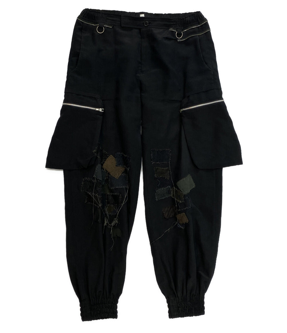 UNDERCOVER カーゴパンツ SCAB期 ブラック パッチワーク メンズ SIZE M