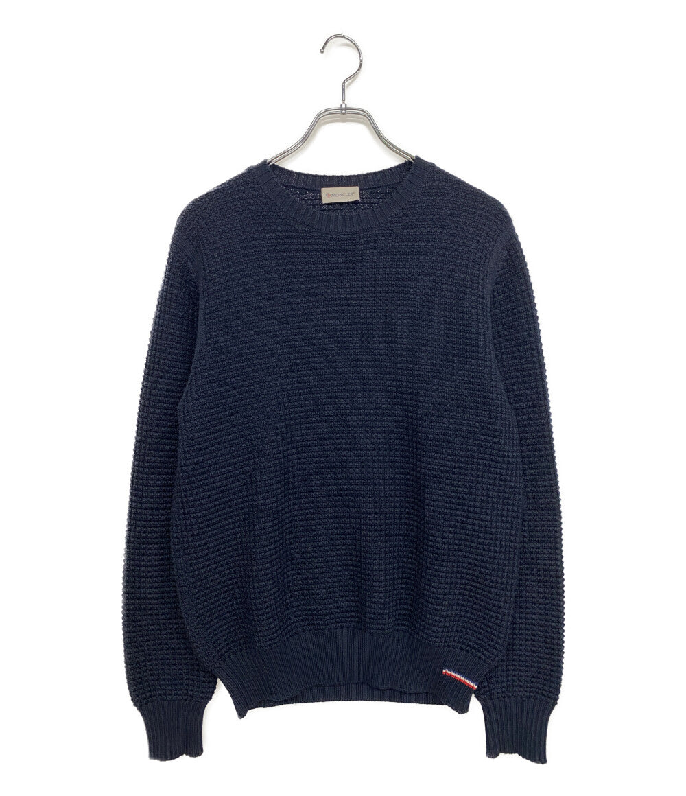 MONCLER ニット ネイビー E20919044900 A9226 メンズ SIZE S 