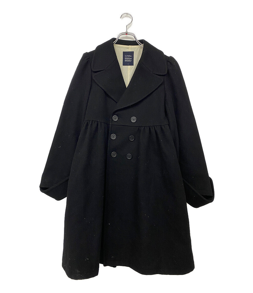 LIMI feu リミフゥ コート 黒 S スナップボタン coat リミフゥ コート LE-C05-107 レディース SIZE S LIMI feu – Rehello by