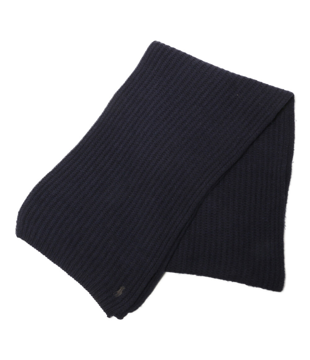 バ*ィ様 Ralph Lauren ネイビー マフラー ONEサイズ POLO RALPH LAUREN マフラー ウール ネイビー メンズ SIZE ONE SIZE