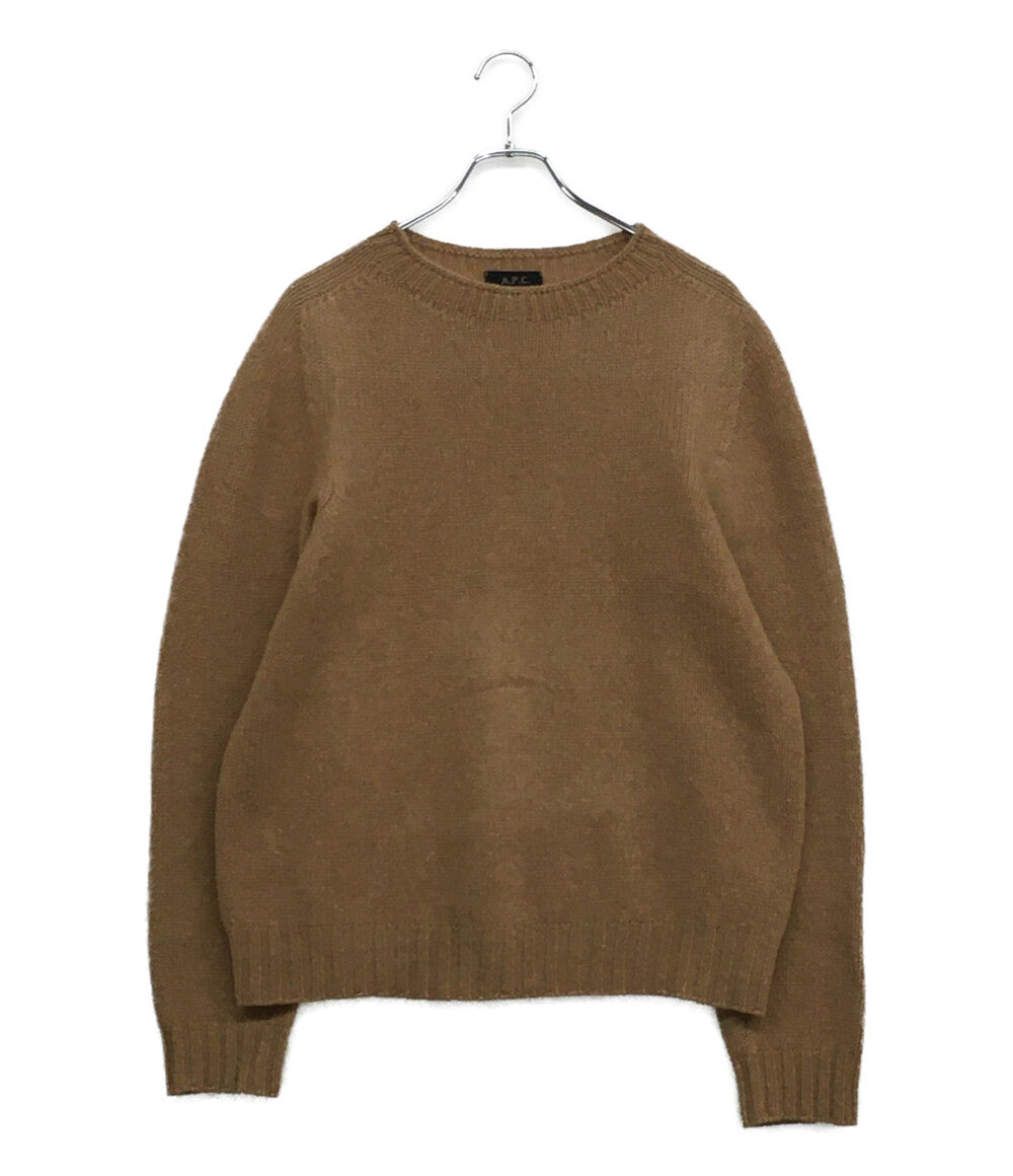 A.P.C ブラウンセーター　M A.P.C. ニットセーター | ブラウン | FARFETCH JP