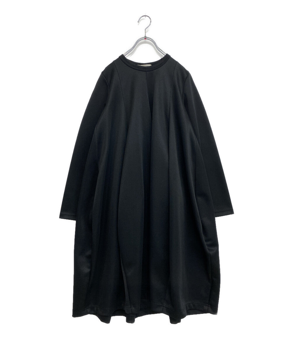 COMME des GARCONS 長袖ワンピース ジャージプリーツロングワンピ 21SS