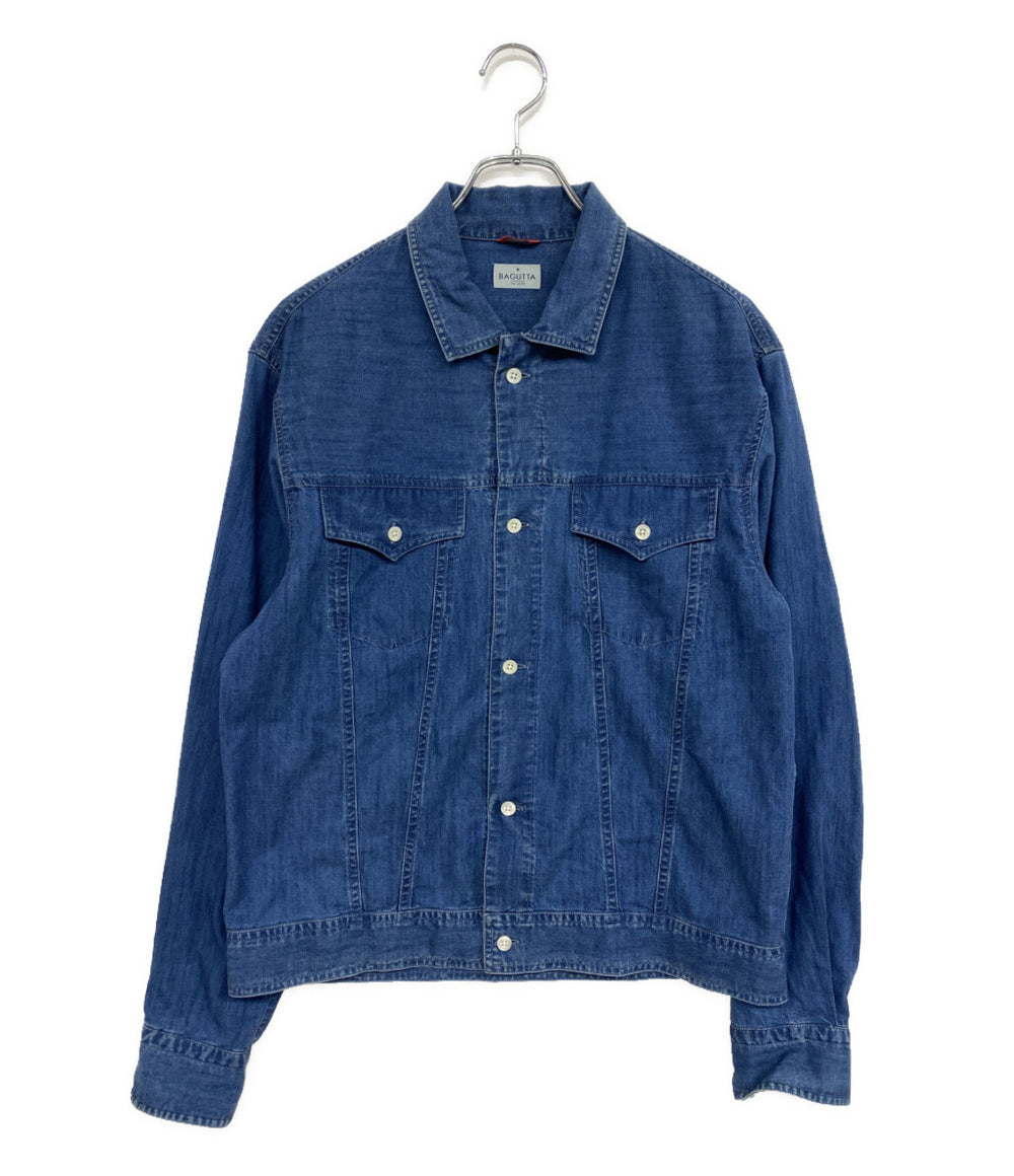 BAGUTTA バグッタ デニムジャケット カバーオール S アルバニア製 中古・古着通販】BAGUTTA (バグッタ) デニムジャケット ブルー サイズ
