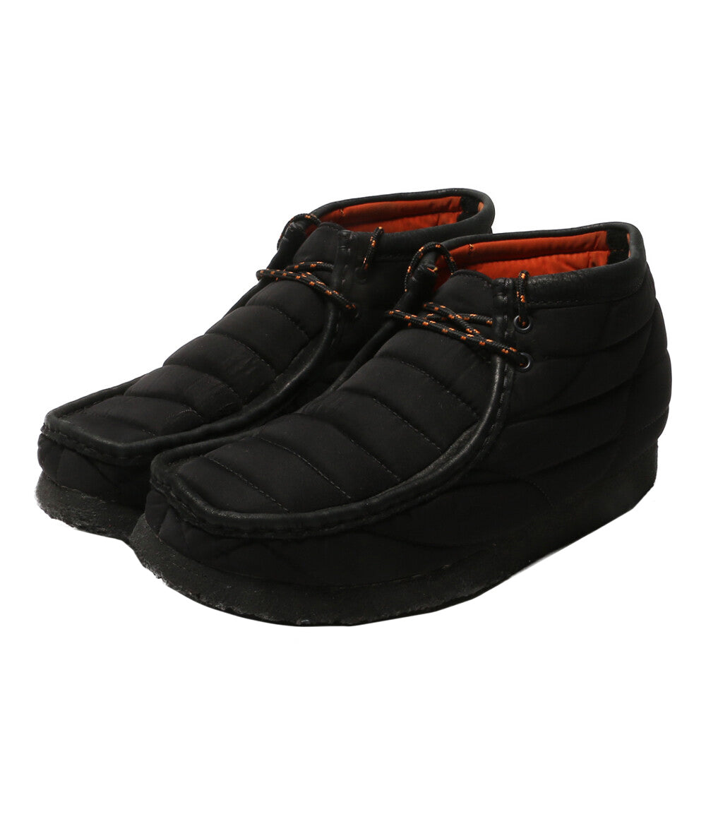 クラークス　ワラビー　UK9 Clarks ワラビーブーツ WALLABEE QUILTED BLK メンズ SIZE UK9