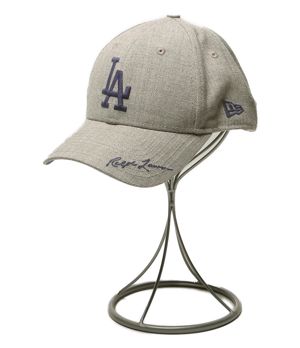 LA Dodgers Polo キャップ グレー M POLO RALPH LAUREN × NEWERA ニューエラ キャップ Dodgers LIMITED