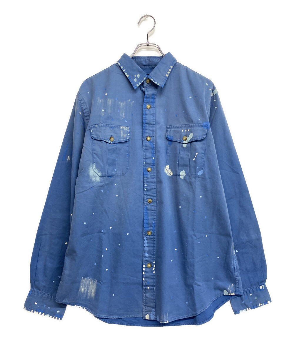 美品 POLO RALPH LAUREN 長袖シャツ CLASSIC FIT PAINTED CHINO