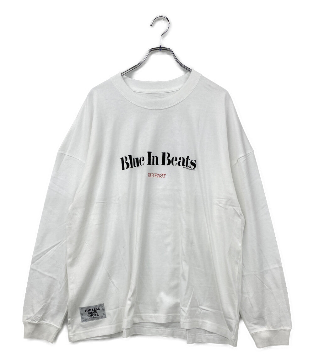 BUDSPOOL グレー 長袖カットソー BUDSPOOL バッズプール 長袖Tシャツ クルーネックTee メンズ SIZE XL