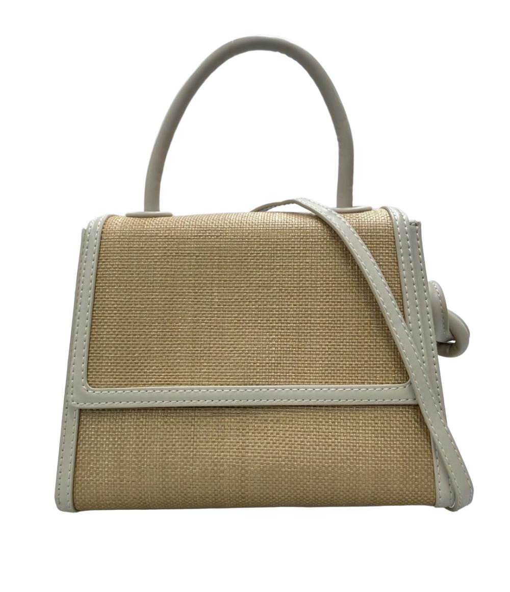 VASIC 2WAY ハンドバッグ ショルダーバッグ 斜め掛け Bee Mini Raffia  