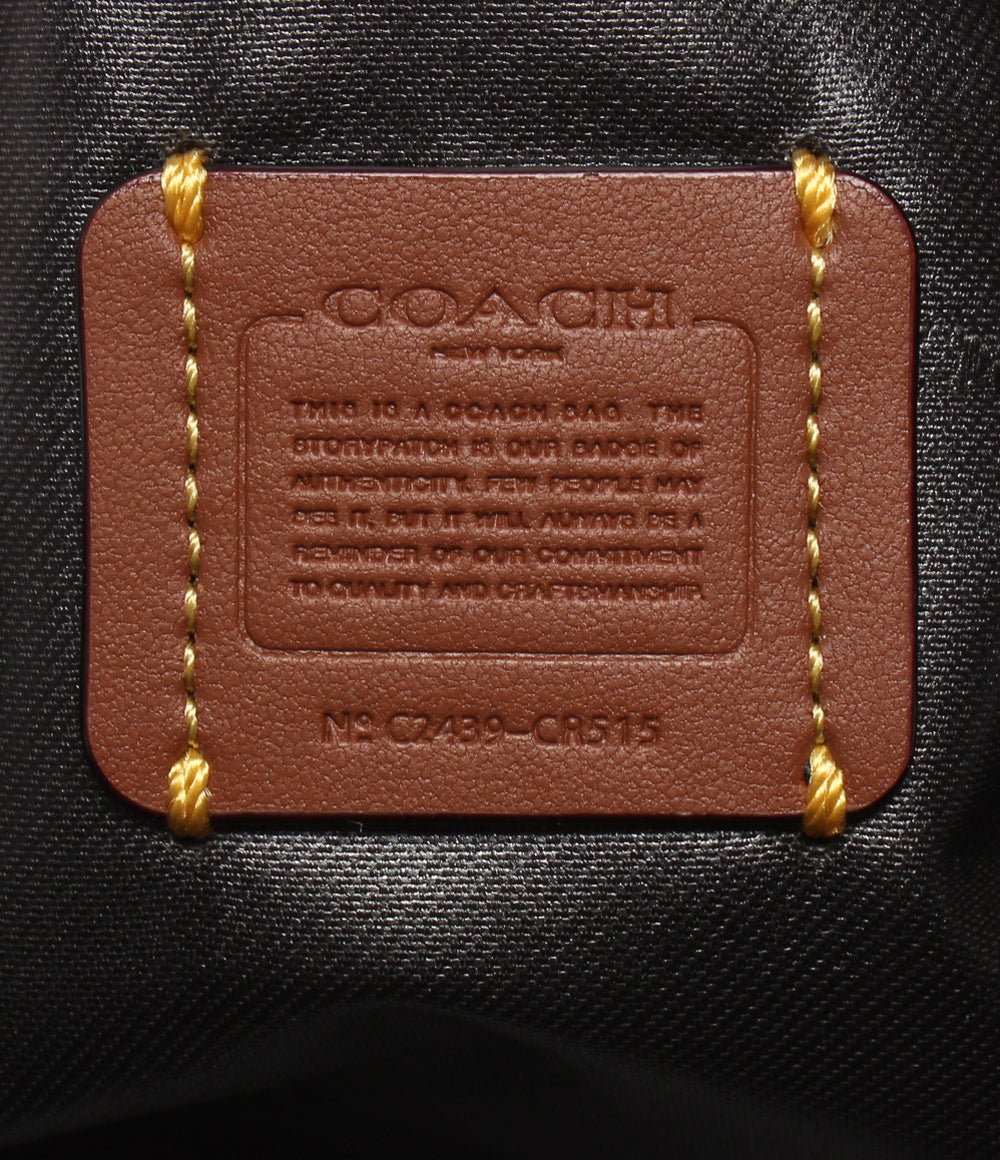 美品 COACH エッセンシャル コスメティック ポーチ CR515 レディース コーチ