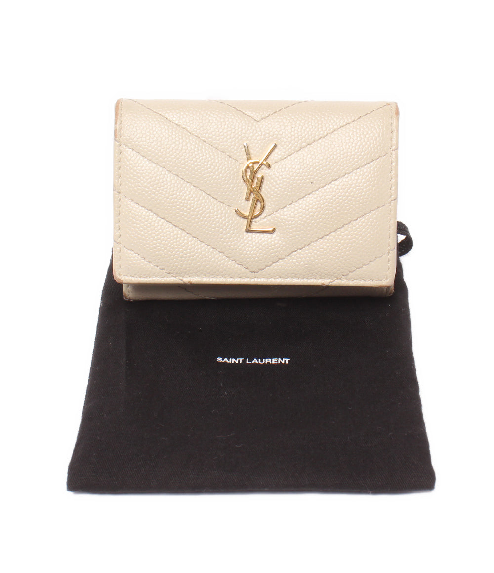 SAINT LAURENT PARIS 三つ折り財布 レディース サンローランパリ