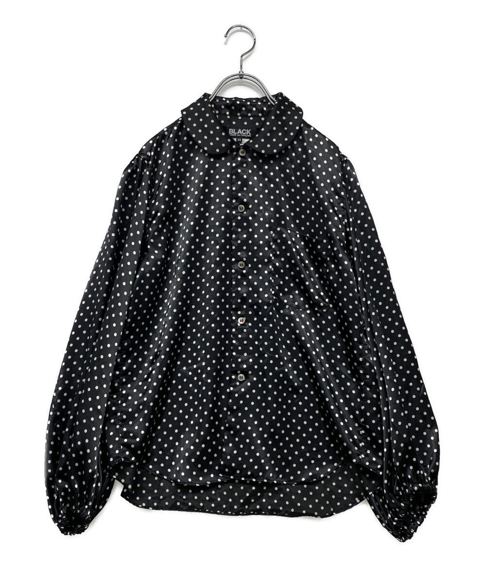 COMME des GARCONS ブラウス サテン ドッド 1K-B019 レディース SIZE