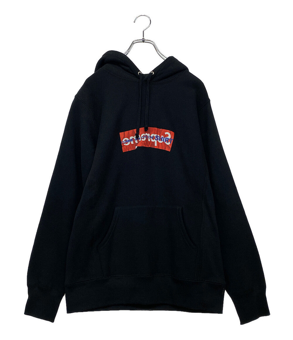 シュプリーム コムデギャルソンシャツ パーカー Box Logo Hooded 