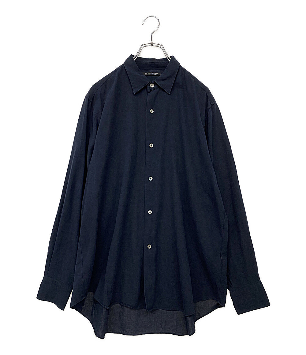マーティーアンドサンズ 長袖シャツ MT4103-0602A メンズ SIZE 3