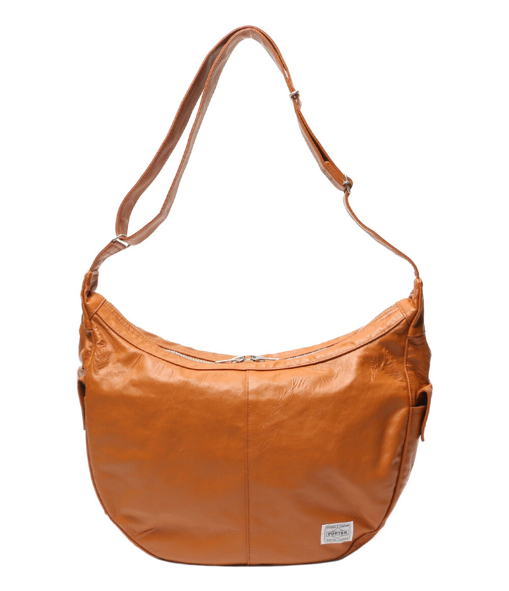 新品同様　廃盤　ポーター　フリースタイル　ショルダーバッグ キャメル　半月型 ポーター ショルダーバッグ キャメル メンズ PORTER – Rehello by BOOKOFF