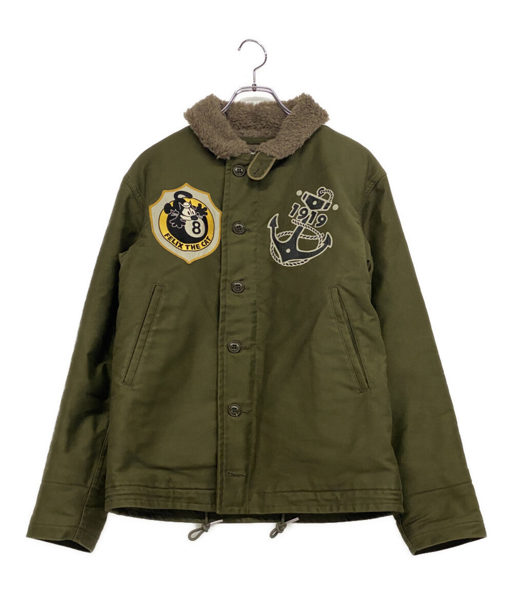 TOYS McCOY ジャケット N-1 FELIX THE CAT カーキ メンズ SIZE 36 TOYS