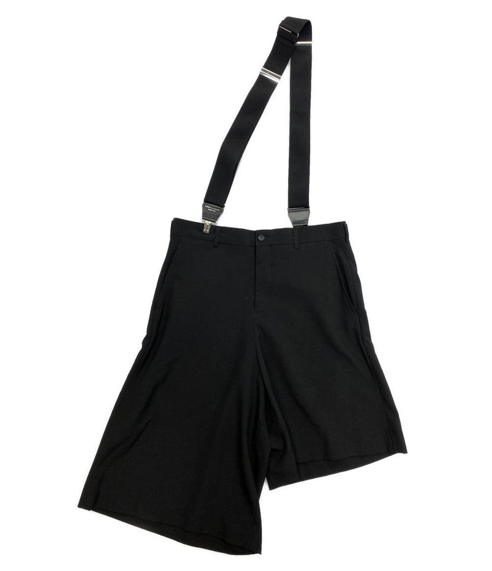 COMME des GARCONS HOMME PLUS アシンメトリーサスペンダーショーツ PG
