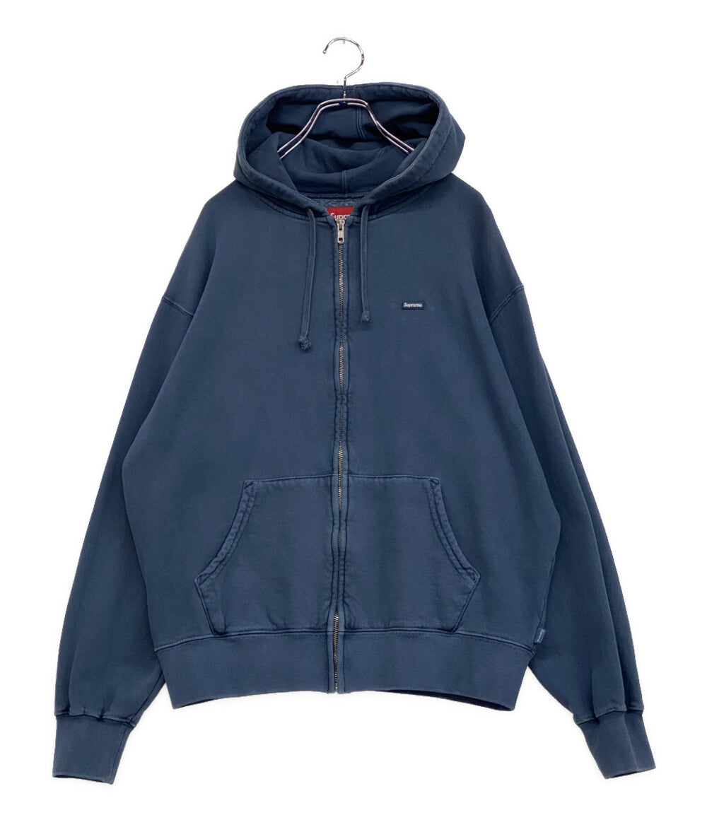 Supreme スウェットパーカー Overdyed small Box Zip Up Hooded メンズ 