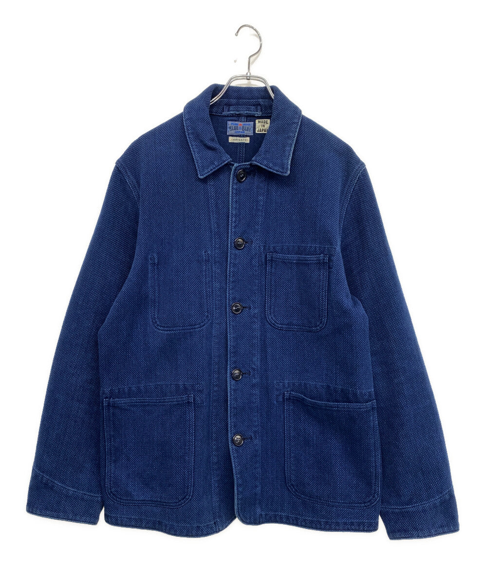 Blue Blue カバーオール　刺し子 BLUE BLUE カバーオール 本藍刺子 700052-465 メンズ SIZE 4 ブルー